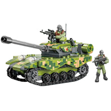 Load image into Gallery viewer, 479PCS Military WW2 Type 99A Main Battle Tank Figure Model Toy Building Block Brick Gift Kids Compatible Lego
