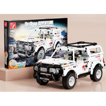 Load image into Gallery viewer, MOC Technic Pull Back Jeep FJ Defender Cruiser SUV Off Road Car Vehicle Model Toy Building Block Brick Gift Kids Compatible Lego
