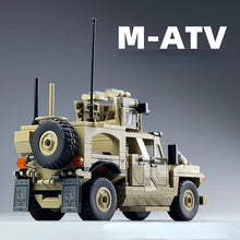 Load image into Gallery viewer, 418PCS Military WW2 M-ATV MRAP Armored Car Vehicle Figure Model Toy Building Block Brick Gift Kids Compatible Lego
