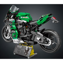 Load image into Gallery viewer, 2088PCS MOC Technic Large Kawasaki H2 SX SE Motorcycle Motor Bike Model Toy Building Block Brick Gift Kids Compatible Lego 1:5
