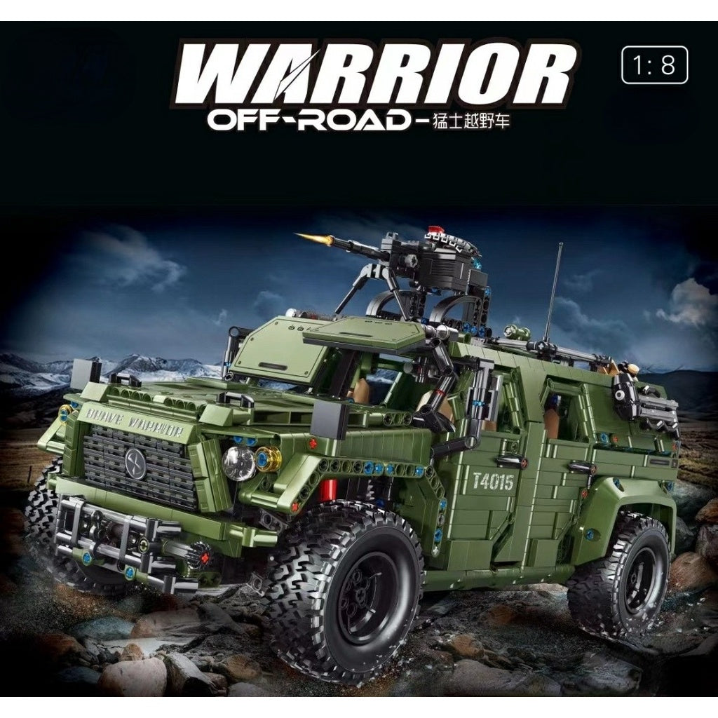 3175PCS MOC Technic Large Warrior Off Road ORV SUV Car Vehicle Model Toy Building Block Brick Gift Kids Compatible Lego 1:8