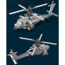 Load image into Gallery viewer, 1264PCS Military WW2 Shipborne Helicopter Plane Model Toy Building Block Brick Gift Kids Compatible Lego
