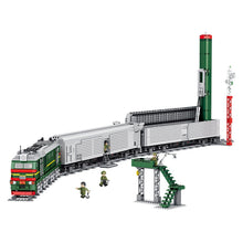 Load image into Gallery viewer, 4450PCS MOC Large SS-24 Missile Train Figures Toy Model Building Block Brick Gift Kids Compatible Lego
