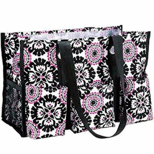 Super Organizing Zip Top Utility Beach Travel tote bag 31 gift New BN