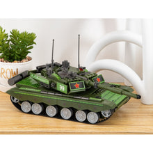Load image into Gallery viewer, 501PCS Military WW2 Type ZTZ-99 Main Battle Tank Figure Model Toy Building Block Brick Gift Kids Compatible Lego
