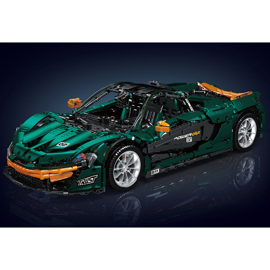 3268PCS MOC Static Technic Speed P1 Super Racing Sports Car Model Toy Building Block Brick Gift Kids Compatible Lego 1:8