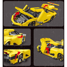Load image into Gallery viewer, 1341PCS MOC Technic Super Racing Sports Car Model Toy Building Block Brick Gift Kids Compatible Lego
