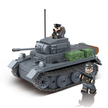 Load image into Gallery viewer, 503PCS Military PZ.KPFW II Ausf L Luchs Tank Building Block Brick Model Figure Toy Gift Set Kids New
