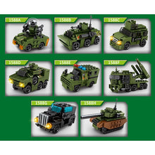 Load image into Gallery viewer, 831PCS MOC 8in1 Mecha Man Figure Model Toy Building Block Brick Gift Kids Compatible Lego
