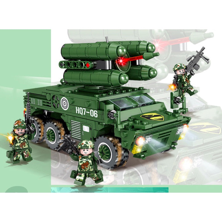 Compatible with Lego WW2 Military Vehicles Tanks Combat Aircraft