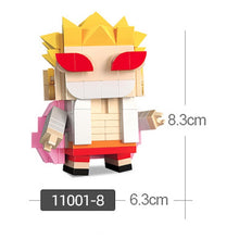 Load image into Gallery viewer, Cartoon Comic Gaming One Piece Mini Figure Minifigure Model Construction Action Toy Display Building Block Brick Educational Gift Set Kids
