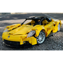 Load image into Gallery viewer, 1269PCS MOC Static Technic SpeedYellow GT Super Racing Sports Car Model Toy Building Block Brick Gift Kids Compatible Lego 1:14
