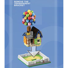 Load image into Gallery viewer, 555PCS MOC City Street Balloon House Model Toy Building Block Brick Gift Kids Compatible Lego
