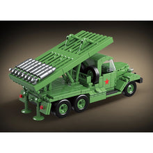 Load image into Gallery viewer, 731PCS Military WW2 BM-13 Rocket Artillery Katyusha Truck Figure Model Toy Building Block Brick Gift Kids
