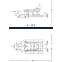 Load image into Gallery viewer, 415PCS Military WW2 LCAC Landing Craft Air Cushion Figure Model Toy Building Block Brick Gift Kids Compatible Lego
