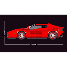 Load image into Gallery viewer, 316PCS MOC Technic Testarossa Classic Racing Sports Car Model Toy Building Block Brick Gift Kids Compatible Lego With Display Box
