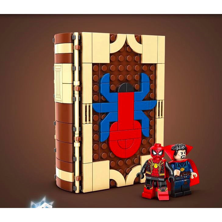 447PCS MOC Super Spider Man Hero Book Figure Model Toy Building Block Brick Gift Kids Compatible Lego