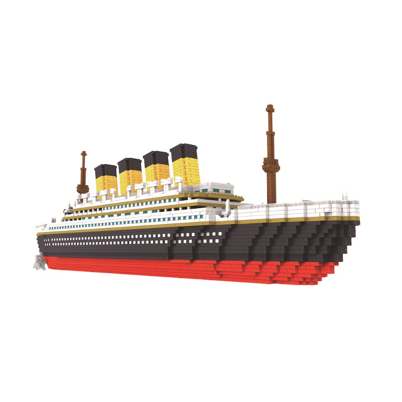 3800PCS Titanic Cruise Ship Boat Model Building Block Brick Toy Display Gift Set Kids New Compatible Lego