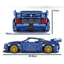 Load image into Gallery viewer, 1360PCS MOC Technic Speed Mustang GT Racing Sports Car Model Toy Building Block Brick Gift Kids Compatible Lego 1:14
