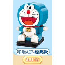 Load image into Gallery viewer, Doraemon Cartoon Comic Mini Figure Minifigure Christmas Construction Action Toy Cute Model Display Building Block Brick Educational Gift Set Kids
