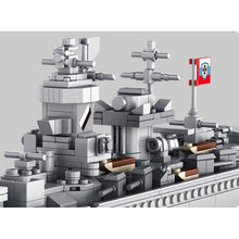 Load image into Gallery viewer, 1418PCS Military Deutschland Class LUTZOW Battleship Model Toy Building Block Brick Gift Kids Compatible Lego
