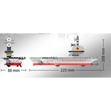 Load image into Gallery viewer, 313PCS Military WW2 CVN Nuclear Aircraft Carrier Figure Model Toy Building Block Brick Gift Kids Compatible Lego
