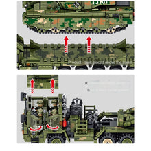 Load image into Gallery viewer, 2784PCS MOC Military Large 99A Main Battle Tank Transportation Truck Figure Model Toy Building Block Brick Gift Kids Compatible Lego
