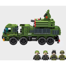 Load image into Gallery viewer, 563PCS Military WW2 Pantsir S1 Missle Truck Figure Model Toy Building Block Brick Gift Kids Compatible Lego
