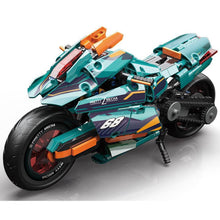 Load image into Gallery viewer, 669PCS MOC Technic Speed Cyberpunk Motor Bike Motorcycle Model Toy Building Block Brick Gift Kids Compatible Lego
