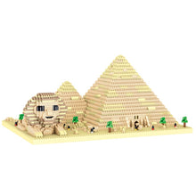 Load image into Gallery viewer, 2297PCS MOC Mini Architecture Sphinx Pyramid Model Building Block Brick Toy Gift Set Kids New Compatible With Lego
