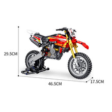 Load image into Gallery viewer, 735PCS MOC Technic Yamaha YZ450 KTM  Motorcycle Motor Bike Model Toy Building Block Brick Gift Kids Compatible Lego
