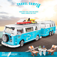 Load image into Gallery viewer, 2775PCS MOC Technic VW T2 Camper Van Travel Car Model Toy Building Block Brick Gift Kids Compatible Lego
