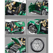 Load image into Gallery viewer, 2292PCS MOC Technic Speed Mini Copper S Classic Sports Car Model Toy Building Block Brick Gift Kids Compatible Lego 1:10

