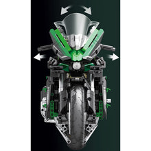 Load image into Gallery viewer, 2088PCS MOC Technic Large Kawasaki H2 SX SE Motorcycle Motor Bike Model Toy Building Block Brick Gift Kids Compatible Lego 1:5
