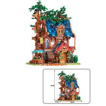 Load image into Gallery viewer, 2566PCS MOC City Street European Century Tree House Model Toy Building Block Brick Gift Kids Compatible Lego
