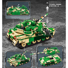 Load image into Gallery viewer, 795PCS Military K2 Black Panther Tank Figures Model Toy Building Block Brick Gift Kids
