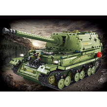 Load image into Gallery viewer, 2436PCS Military WW2 Large Ferdinand VK4501 Tank Destroyer Model Toy Building Block Brick Gift Kids Compatible Lego 1:10
