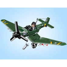 Load image into Gallery viewer, 424PCS Military WW2 Stuka Junkers JU-87 Bomber Fighter Figure Model Toy Building Block Brick Gift Kids Compatible Lego
