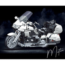 Load image into Gallery viewer, 1562PCS MOC Technic Speed Gold Wing Motorcycle Motor Bike Model Toy Building Block Brick Gift Kids Compatible Lego
