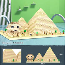 Load image into Gallery viewer, 2297PCS MOC Mini Architecture Sphinx Pyramid Model Building Block Brick Toy Gift Set Kids New Compatible With Lego
