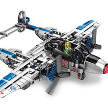 Load image into Gallery viewer, 330PCS Military P38 Lighting Interceptor Fighter Model Figure Toy Building Block Brick Gift Kids
