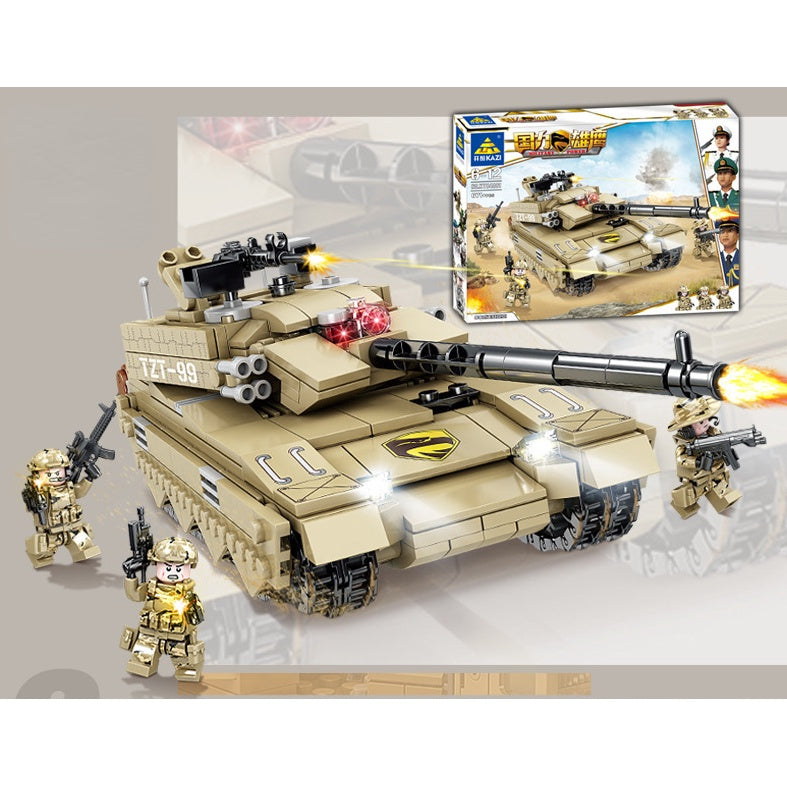 671PCS Military WW2 Type 99 Main Battle Tank Figure Model Toy Buildin –  mycrazybuy store