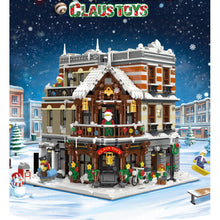 Load image into Gallery viewer, 2955PCS MOC City Christmas Claus Toy Shop Store Santa Snow House Figure Model Building Block Brick Gift Kids
