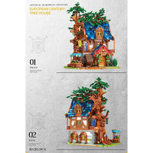 Load image into Gallery viewer, 2566PCS MOC City Street European Century Tree House Model Toy Building Block Brick Gift Kids Compatible Lego
