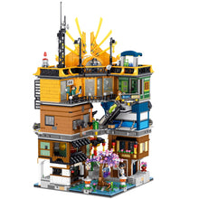 Load image into Gallery viewer, 4184PCS MOC Micro Mini City Street Hongkong Town Plaza Tower Figure Model Toy Building Block Brick Gift Kids
