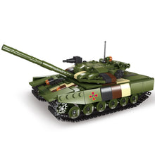 Load image into Gallery viewer, 502PCS Military WW2 T-64 Main Battle Tank Model Toy Building Block Brick Gift Kids Compatible Lego

