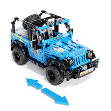 Load image into Gallery viewer, MOC Technic Pull Back Jeep FJ Defender Cruiser SUV Off Road Car Vehicle Model Toy Building Block Brick Gift Kids Compatible Lego
