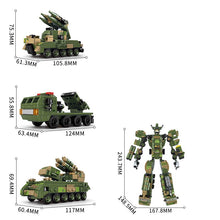 Load image into Gallery viewer, 1063PCS MOC Army Mecha Man Figure Model Toy Building Block Brick Gift Kids Compatible Lego

