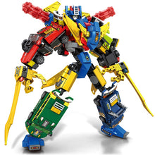 Load image into Gallery viewer, 766PCS MOC 8in1 Transformer Optimus Prime Mecha Model Toy Building Block Brick Gift Kids
