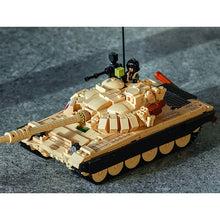Load image into Gallery viewer, 770PCS MOC Military WW2 2in1 T72B3 T72M1 Main Battle Tank Figure Model Toy Building Block Brick Gift Kids Compatible Lego New
